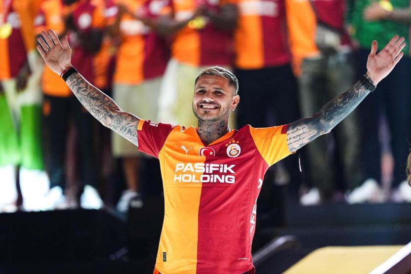Mauro Icardi, başarılarla dolu Galatasaray kariyerine nokta koydu
