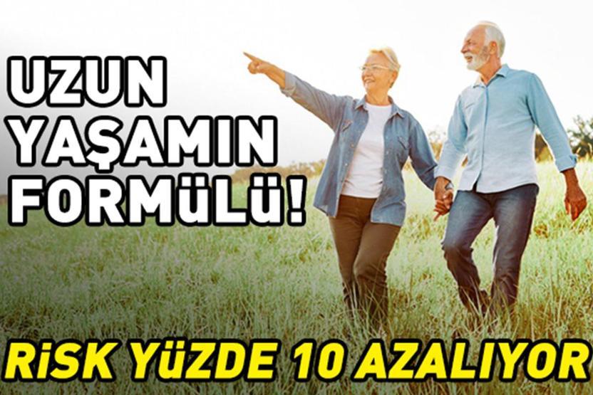 Uzun yaşamın formülü Günde 5 dakika yapmak yetiyor Risk yüzde 10 azalıyor