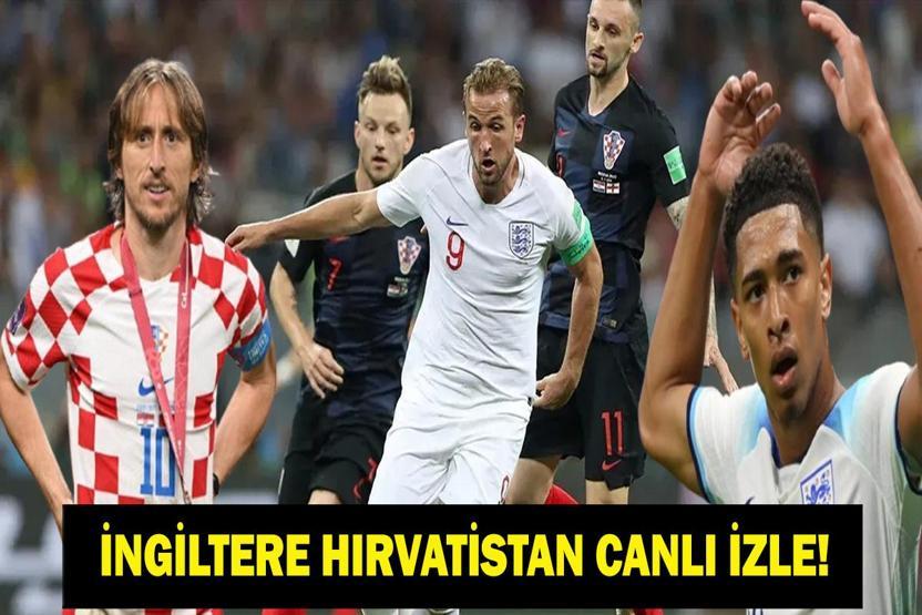 İNGİLTERE HIRVATİSTAN CANLI İZLE: Dünya Kupası İngiltere Hırvatistan Maçı Saat Kaçta Luka Modric Mi Harry Kane Mi
