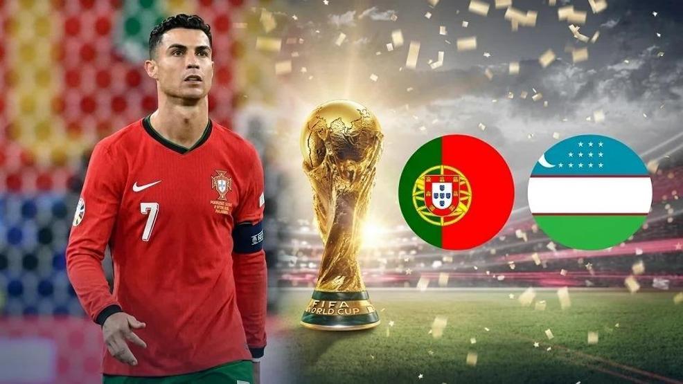 PORTEKİZ - ÖZBEKİSTAN CANLI MAÇ YAYINI İZLE: 2026 Dünya Kupası Portekiz Özbekistan maçı saat kaçta, hangi kanalda Ronaldo ilk 11de başlayacak mı