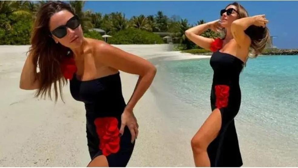 Hadise tatilde doğal haliyle gündem oldu Makyajsız paylaşımına beğeni yağdı
