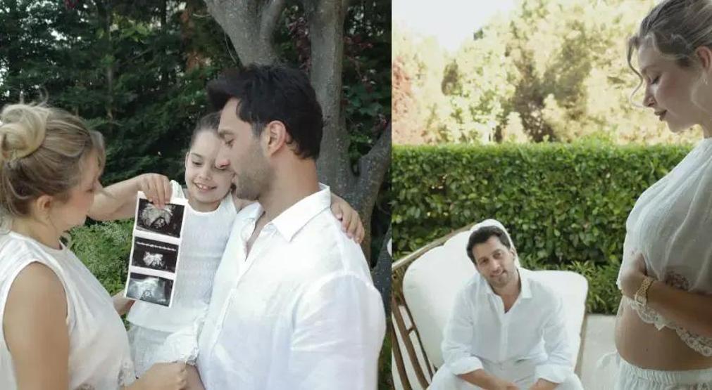 Hande Erçeli Mutluluktan Havalara Uçuran Bebek Haberi Sanal Medya O Anlara Kilitlendi