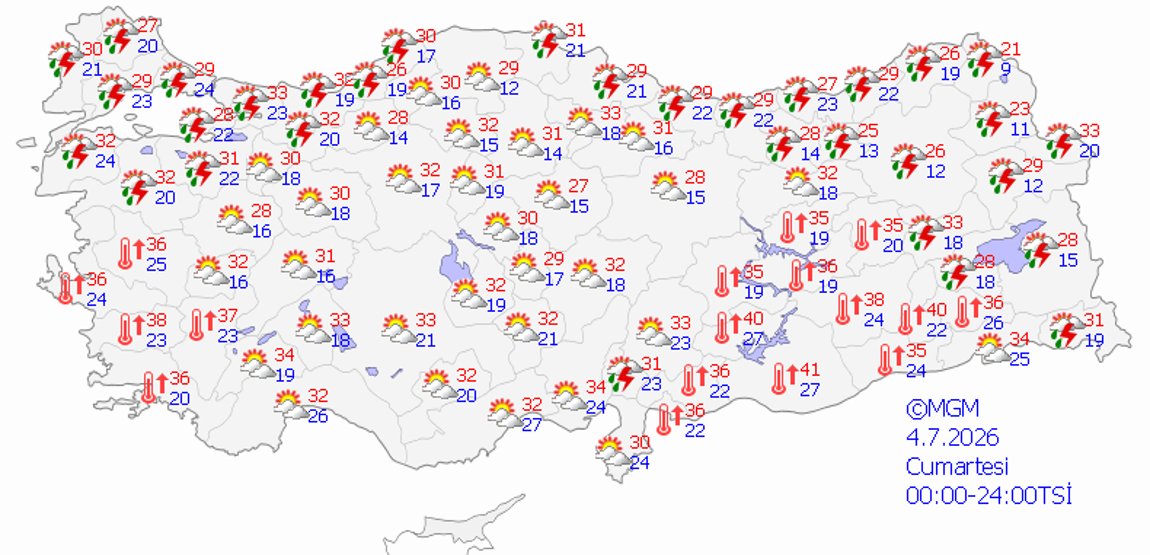 3 TEMMUZ HAVA DURUMU: Bugün Hava Nasıl Olacak Sağanak İçin Tarih Duyuruldu