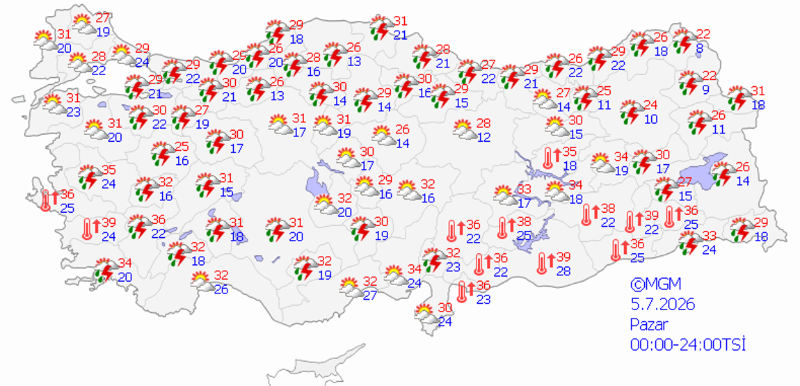 3 TEMMUZ HAVA DURUMU: Bugün Hava Nasıl Olacak Sağanak İçin Tarih Duyuruldu