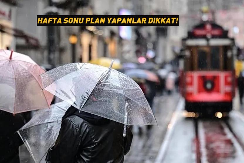 HAFTA SONU PLAN YAPANLAR DİKKAT Balkanlar üzerinden çıktı geliyor: Kuvvetli sağanak alarmı