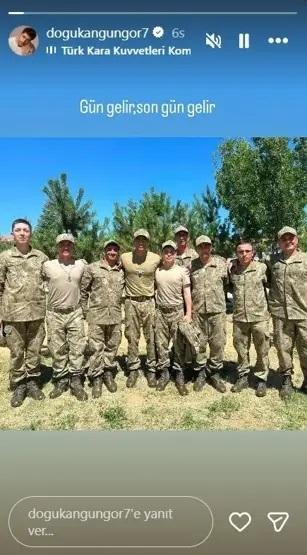 Kızılcık Şerbetinin Fatihiydi Doğukan Güngör askerde bakın kaç kilo vermiş...