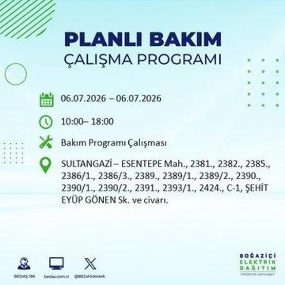 İSTANBUL ELEKTRİK KESİNTİSİ 6 TEMMUZ: İstanbul Elektrik Kesintisi Kaç Saat Sürecek 19 İlçede Uzun Süren Kesinti Yaşanacak