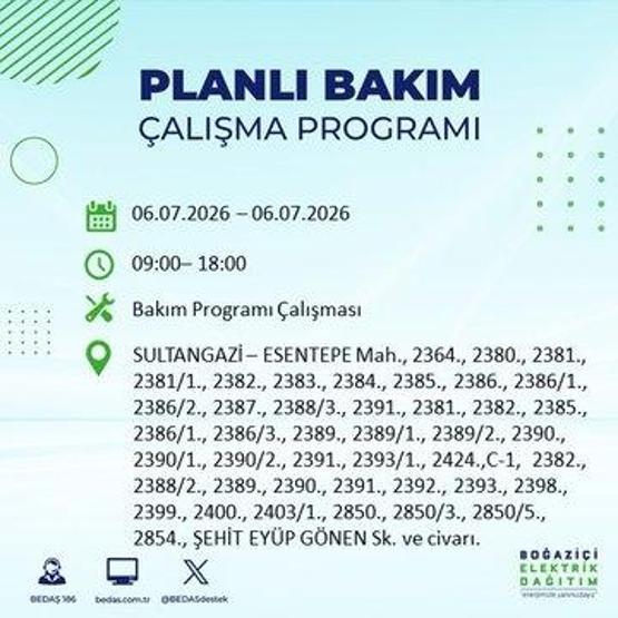 İSTANBUL ELEKTRİK KESİNTİSİ 6 TEMMUZ: İstanbul Elektrik Kesintisi Kaç Saat Sürecek 19 İlçede Uzun Süren Kesinti Yaşanacak