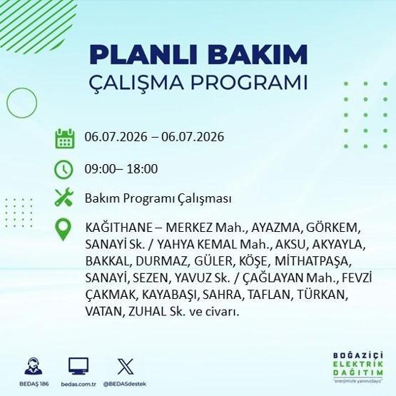 İSTANBUL ELEKTRİK KESİNTİSİ 6 TEMMUZ: İstanbul Elektrik Kesintisi Kaç Saat Sürecek 19 İlçede Uzun Süren Kesinti Yaşanacak