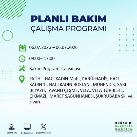 İSTANBUL ELEKTRİK KESİNTİSİ 6 TEMMUZ: İstanbul Elektrik Kesintisi Kaç Saat Sürecek 19 İlçede Uzun Süren Kesinti Yaşanacak
