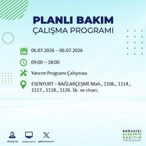 İSTANBUL ELEKTRİK KESİNTİSİ 6 TEMMUZ: İstanbul Elektrik Kesintisi Kaç Saat Sürecek 19 İlçede Uzun Süren Kesinti Yaşanacak