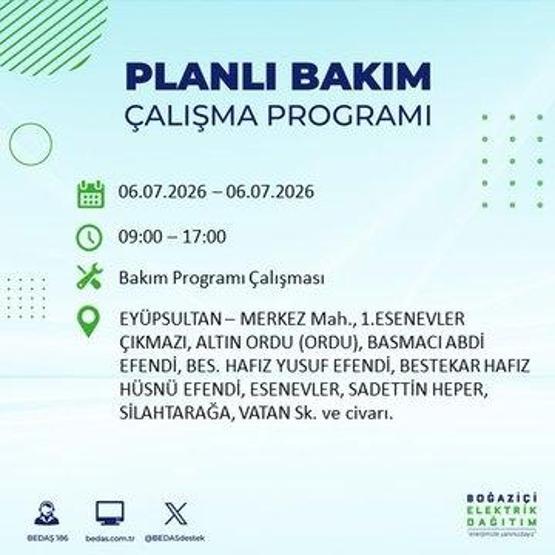 İSTANBUL ELEKTRİK KESİNTİSİ 6 TEMMUZ: İstanbul Elektrik Kesintisi Kaç Saat Sürecek 19 İlçede Uzun Süren Kesinti Yaşanacak