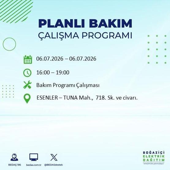 İSTANBUL ELEKTRİK KESİNTİSİ 6 TEMMUZ: İstanbul Elektrik Kesintisi Kaç Saat Sürecek 19 İlçede Uzun Süren Kesinti Yaşanacak