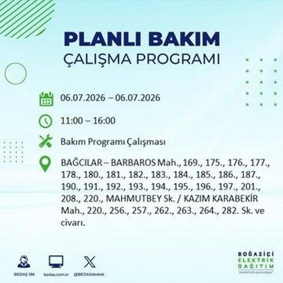 İSTANBUL ELEKTRİK KESİNTİSİ 6 TEMMUZ: İstanbul Elektrik Kesintisi Kaç Saat Sürecek 19 İlçede Uzun Süren Kesinti Yaşanacak