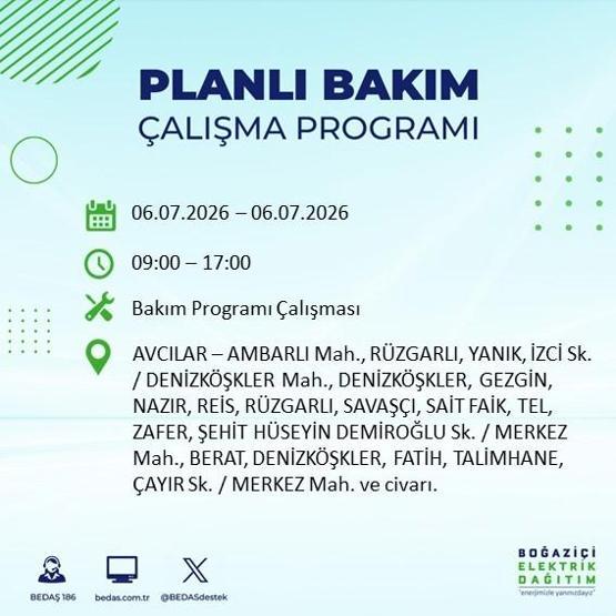 İSTANBUL ELEKTRİK KESİNTİSİ 6 TEMMUZ: İstanbul Elektrik Kesintisi Kaç Saat Sürecek 19 İlçede Uzun Süren Kesinti Yaşanacak