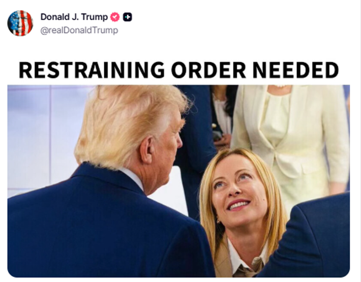 Trump’tan Meloni’yi kızdıracak paylaşım Tartışma büyüyor: “Uzaklaştırma kararı gerek”