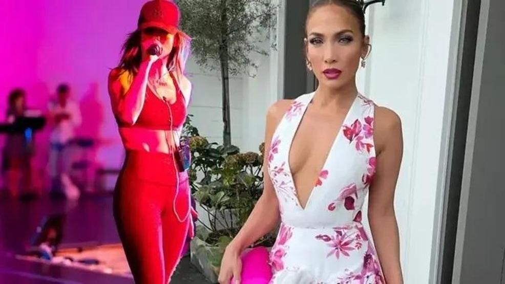 Jennifer Lopezin gençlik sırrı Latin güzeli fit görünümü ile yıllara meydan okuyor Kim der 56 yaşında