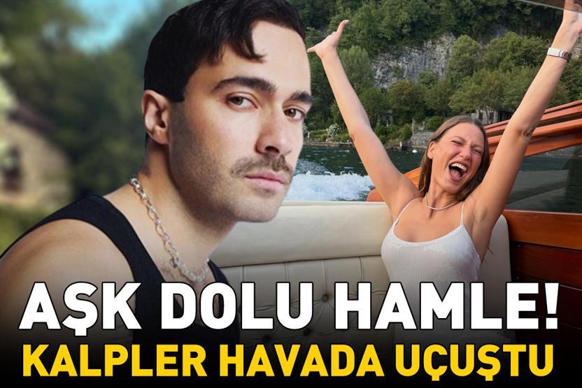 Serenay Sarıkaya, İtalyada tatilde Büyük aşkı Mert Demir kayıtsız kalamadı KALPLER HAVADA UÇUŞTU