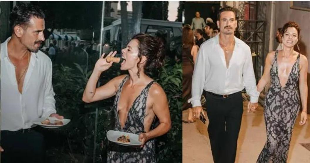 Özge Özpirinçci İtalya’da hem aşkını hem elbisesini yeniledi