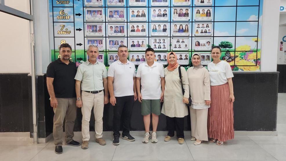 2. kez aynı gurur Ağabeyi gibi o da LGSde tam puan aldı