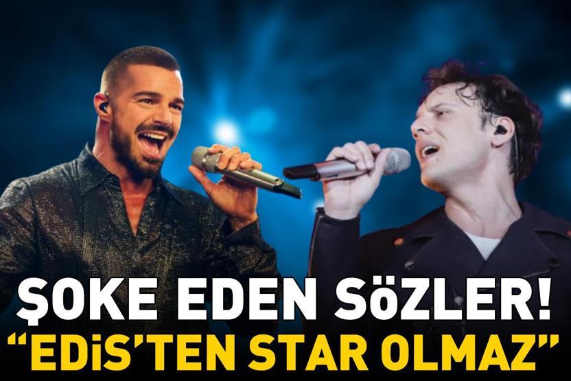 İstanbulda Ricky Martin fırtınası Şoke eden sözler: Edisten bir star olmaz