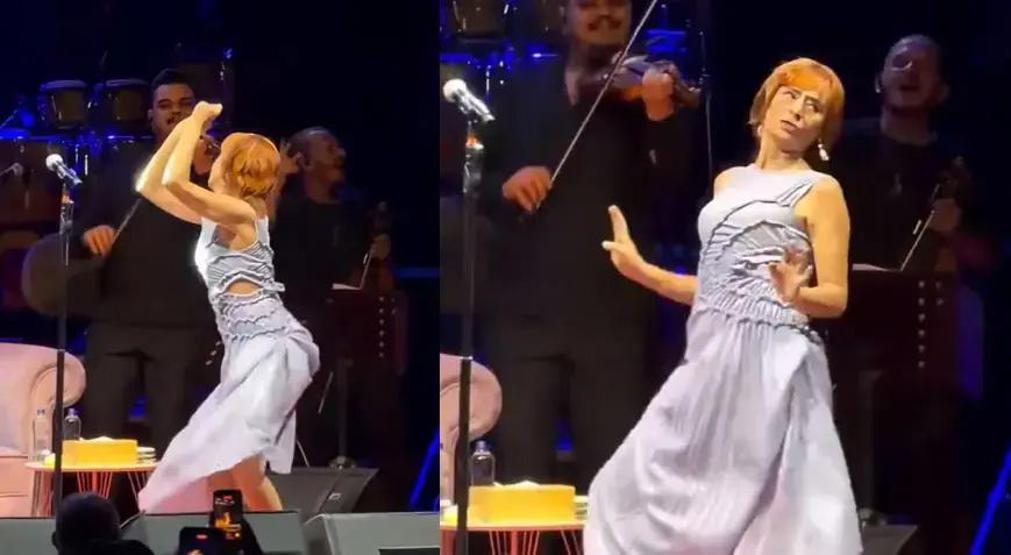 Yıldız Tilbeden Unutulmaz Şov Sahnede Kendinden Geçti Geceye Damga Vuran Dans