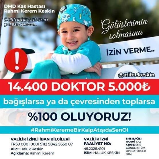 Yüzlerce hastasını hayata bağlayan onkolog, DMD hastası oğluna şifa arıyor