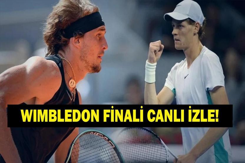 WIMBLEDON FİNALİ CANLI İZLE: Sinner - Zverev tenis maçı saat kaçta, hangi kanalda canlı yayınlanacak İşte maç saati ve kanalı...