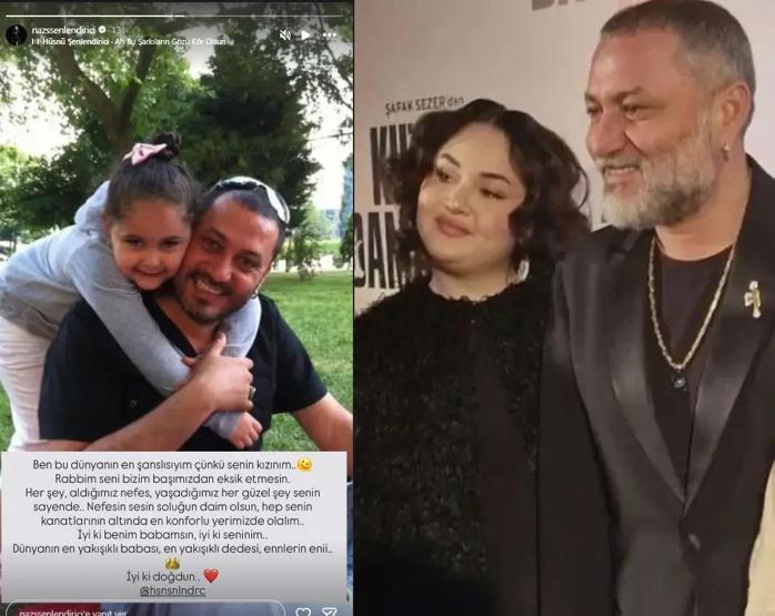 Hüsnü Şenlendirici’ye Kızından Kalpleri Isıtan Doğum Günü Mesajı