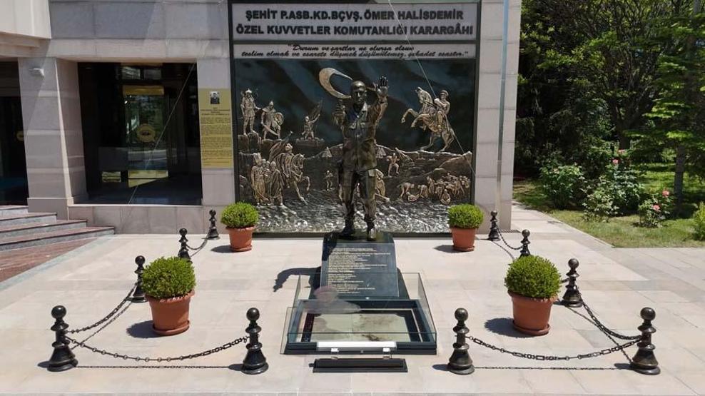 15 Temmuz kahramanı Ömer Halisdemir burada şehit edilmişti