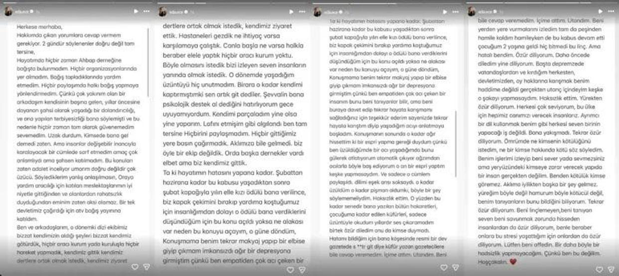 Haluk Levent hakkındaki soruşturma sonrası çarpıcı sözler Eda Eceden Ahbap Derneği açıklaması Gerçekten utanç içindeyim