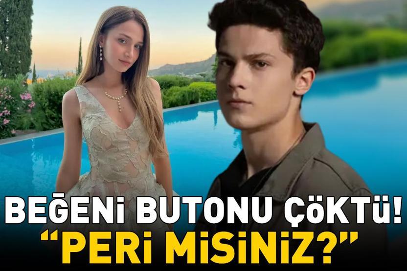Daha 17nin Leylası Ceren Ayruk sanal medyayı salladı Çağan Efe Ak kayıtsız kalamadı: Peri misiniz