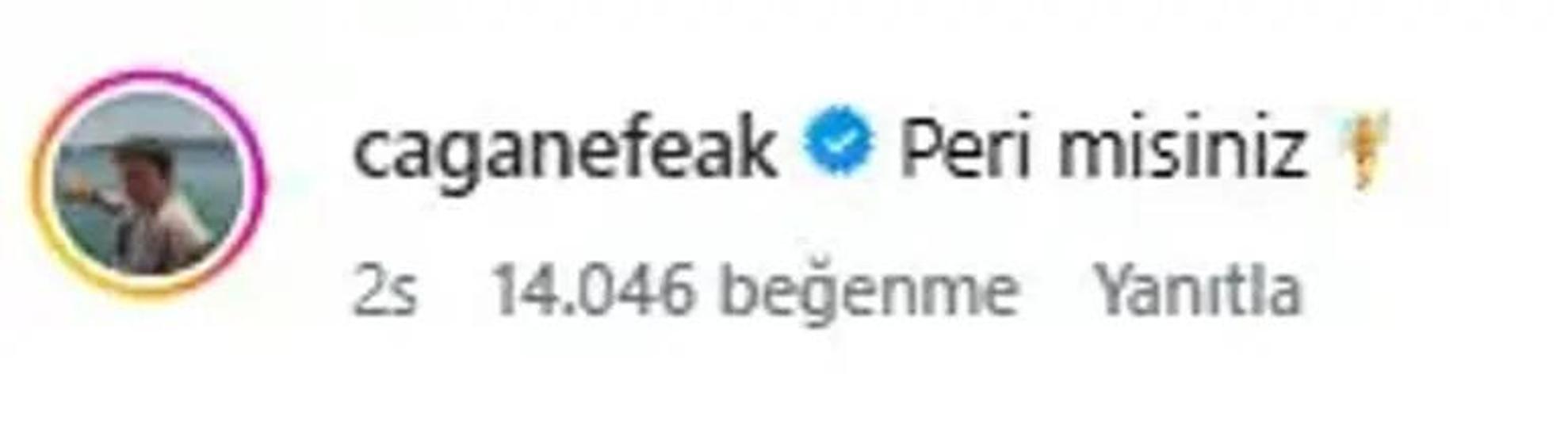 Daha 17nin Leylası Ceren Ayruk sanal medyayı salladı Çağan Efe Ak kayıtsız kalamadı: Peri misiniz