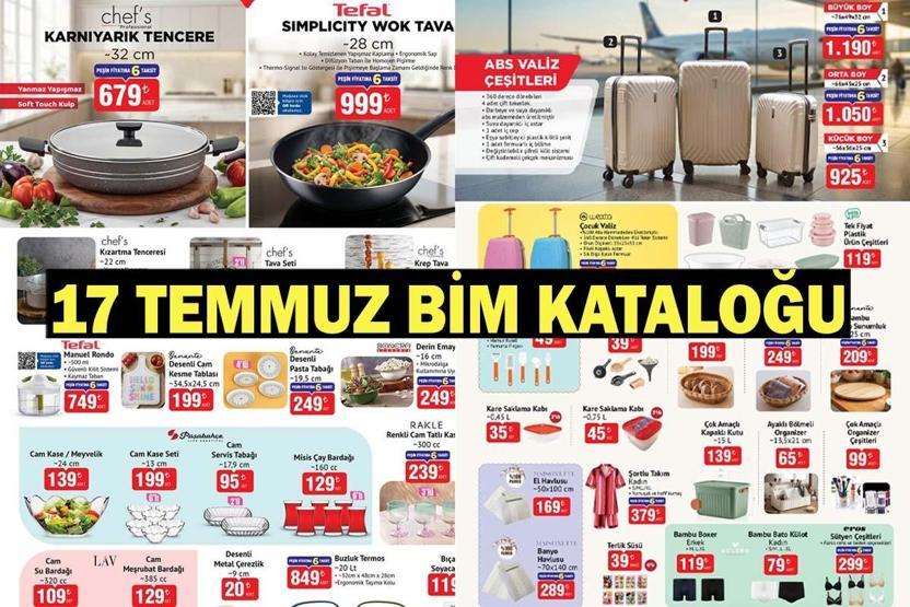 17 TEMMUZ BİM CUMA KATALOĞU Bu Hafta BİM’de Neler Var BİM Aktüel Ürünler Kataloğundaki Tam Liste