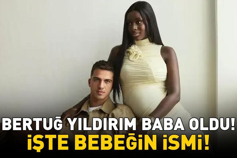 Başakşehirin yıldızı Bertuğ Özgür Yıldırım baba oldu İşte bebeğin ismi...