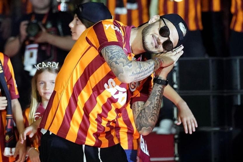 Mauro Icardi, başarılarla dolu Galatasaray kariyerine nokta koydu