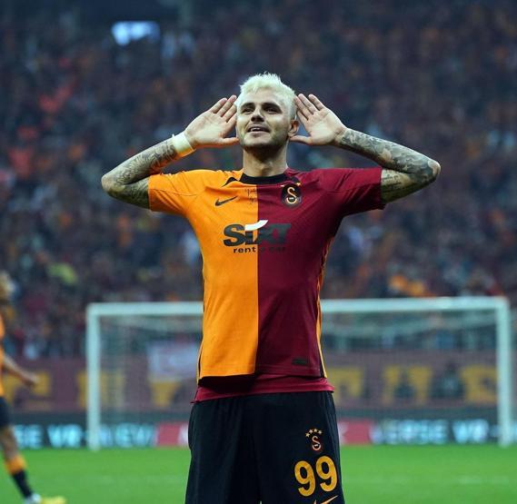 Mauro Icardi, başarılarla dolu Galatasaray kariyerine nokta koydu
