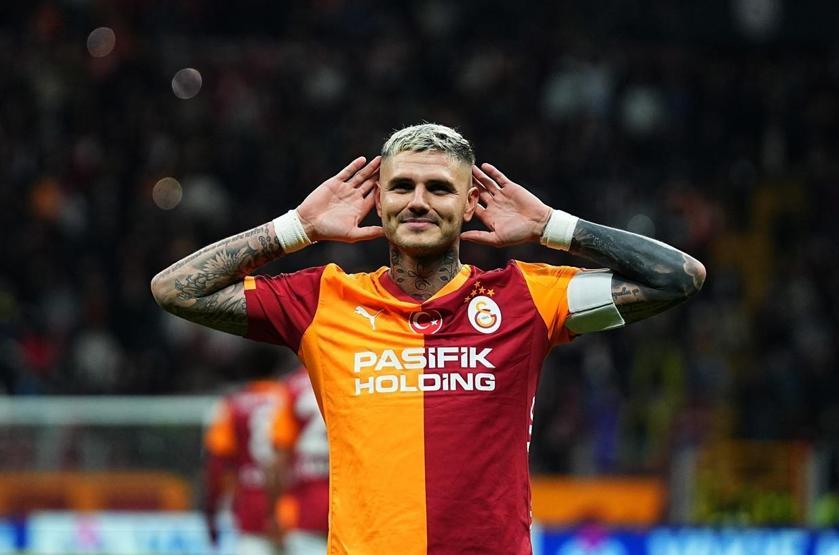 Mauro Icardi, başarılarla dolu Galatasaray kariyerine nokta koydu