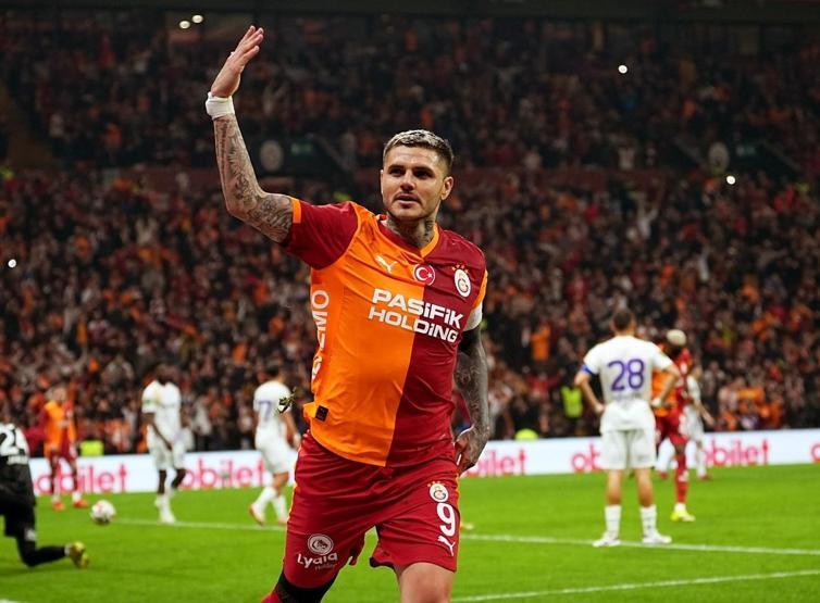Mauro Icardi, başarılarla dolu Galatasaray kariyerine nokta koydu