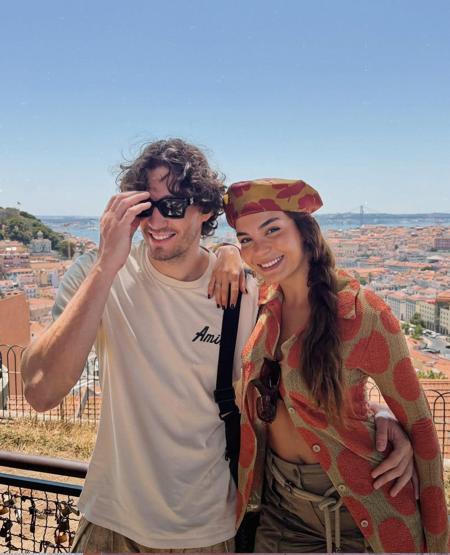 Ebru Şahin ile Cedi Osman, Portekizde aşka geldi Beğeni butonu çöktü: Favori çiftim