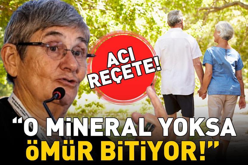 Canan Karataydan uzun yaşamın sırrı O mineral yoksa ömür bitiyor Yorgunluk, üşüme, saç dökülmesi, kilo artışı...