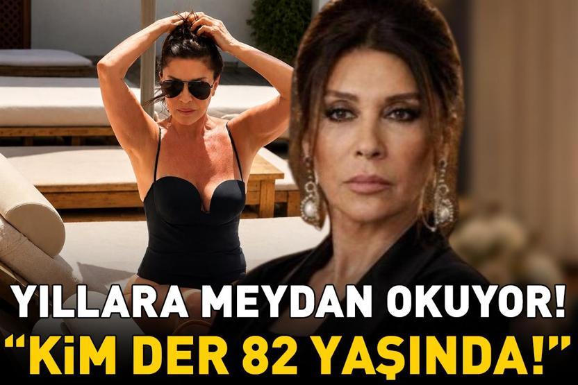 Aşk-ı Memnunun Firdevsi Nebahat Çehreden mayolu tatil pozu Kim der 82 yaşında Önce kendine iyi gel, gerisi zaten çiçek açıyor