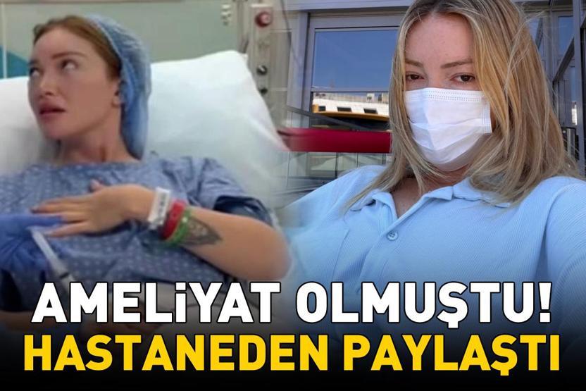 7. kez ameliyat olmuştu Danla Bilicten hastaneden paylaşım