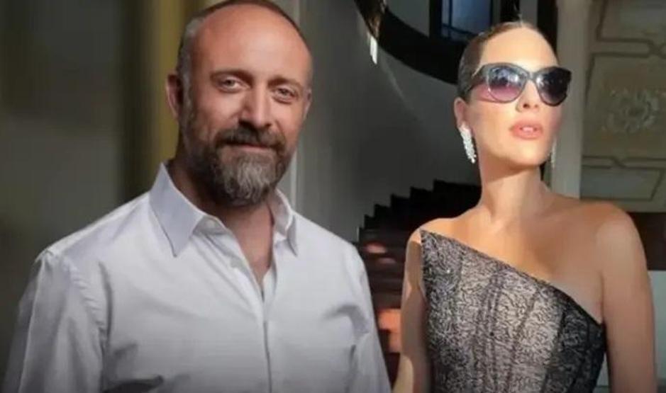 Gören bir daha baktı Bergüzar Korel, eşi Halit Ergençi tiye aldı: Her yere litrelerce sıvı ile gidiyoruz