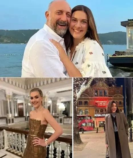 Gören bir daha baktı Bergüzar Korel, eşi Halit Ergençi tiye aldı: Her yere litrelerce sıvı ile gidiyoruz