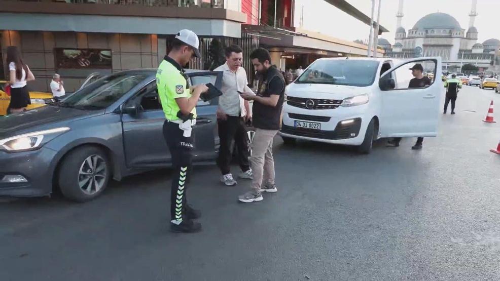 Taksimde helikopter destekli Huzur İstanbul denetimi