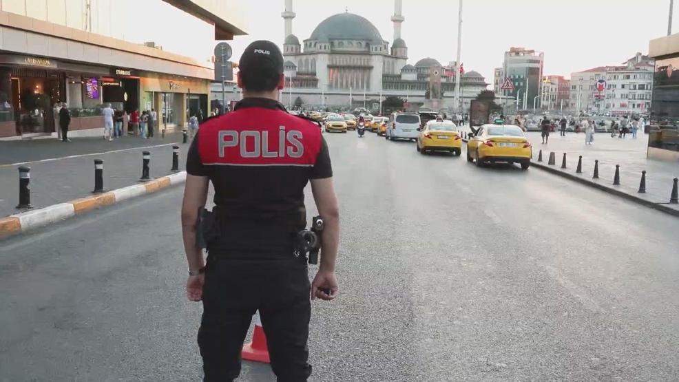 Taksimde helikopter destekli Huzur İstanbul denetimi