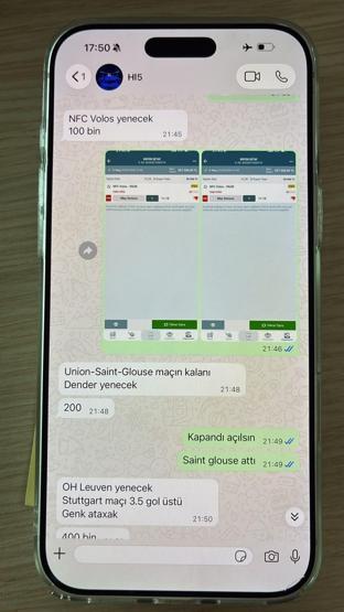 Haluk Leventin bahis mesajları ortaya çıktı