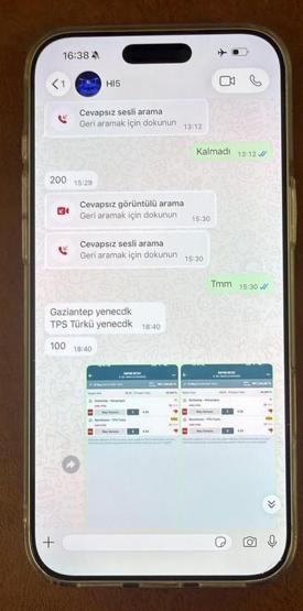 Haluk Leventin bahis mesajları ortaya çıktı