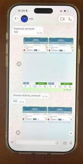 Haluk Leventin bahis mesajları ortaya çıktı